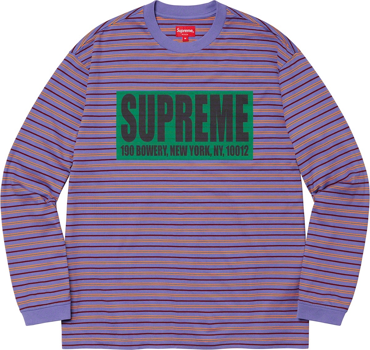 Thin Stripe L/S Top view 2
